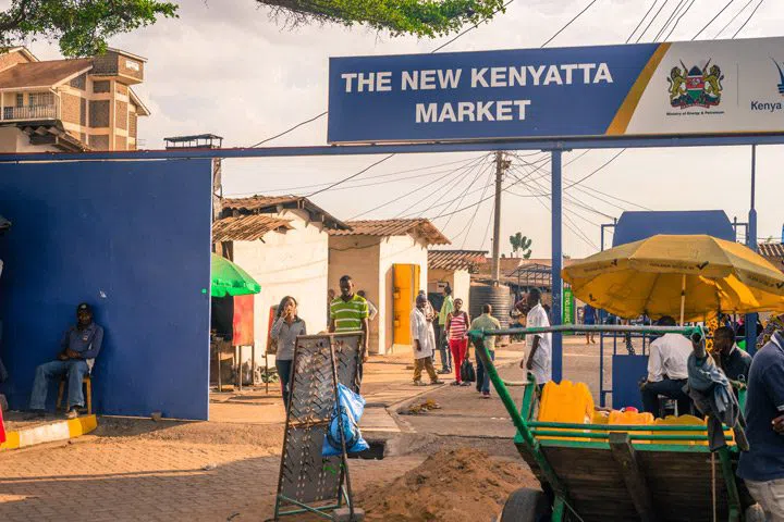 Kenyatta Market Nyama Choma Stalls, Nairobi