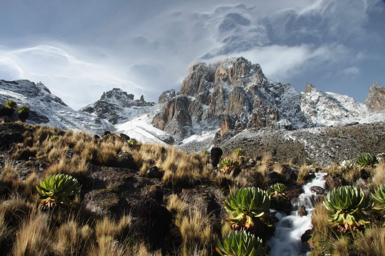 Walking Up Mt. Kenya in November from Nairobi