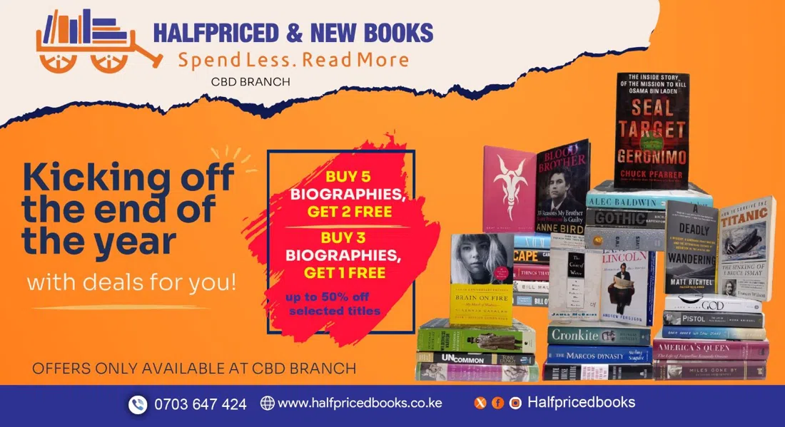 Halfpriced Books (Bihi Towers, CBD), Nairobi