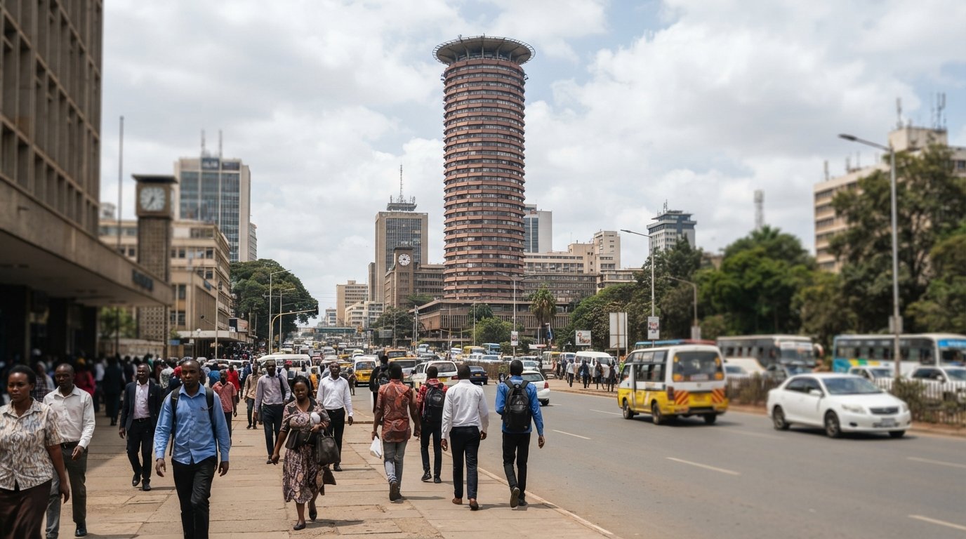 Central Business District, Nairobi: the city’s loudest square kilometre